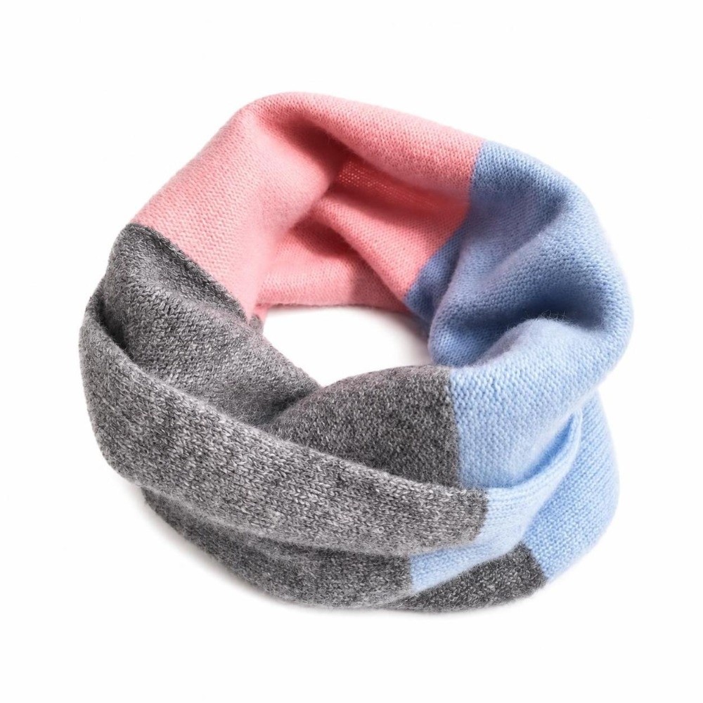 Infinity Scarf Knit - Yumuşak Eklemeli Renkli Sonsuzluk Eşarbı Örme