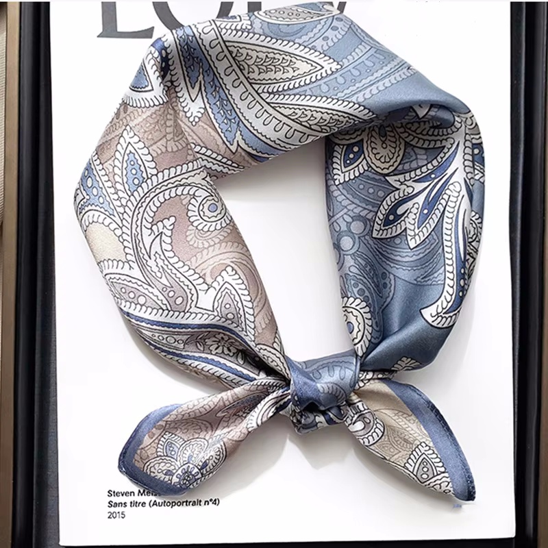 Scarf Silk Square - Kadınlar 70*70cm Kare İpek Eşarp/Eşarplar Lüks
