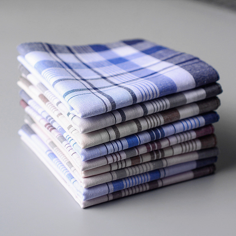 %100 Pamuk Mendil Ekose Cep Me - Handkerchief Cotton Men incelemesi ve fiyatı