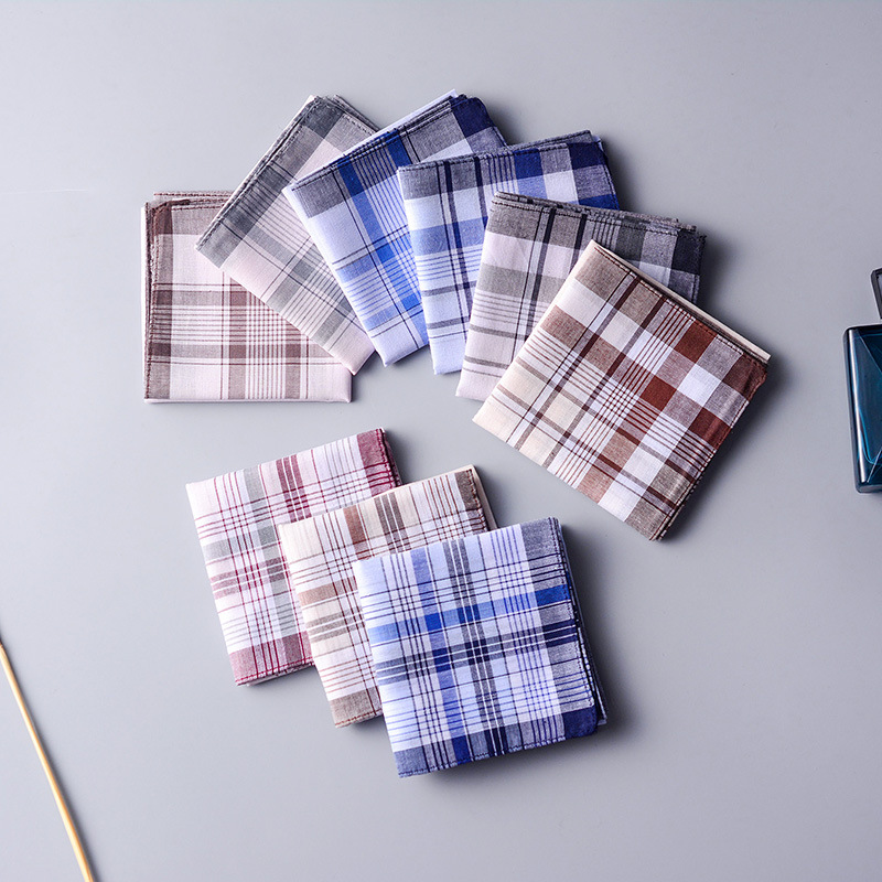 %100 Pamuk Mendil Ekose Cep Me - Handkerchief Cotton Men incelemesi ve fiyatı