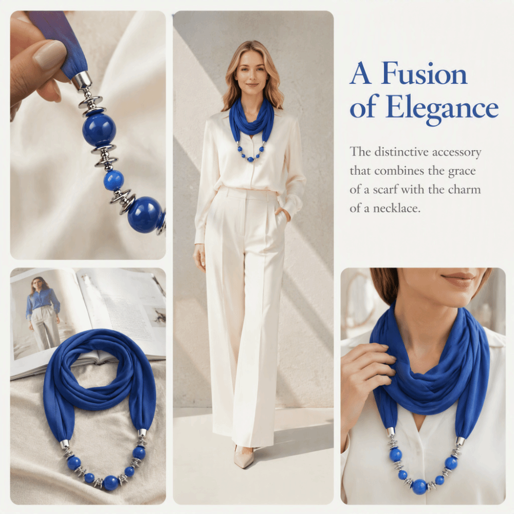 Şifon Eşarp Düz Renk Boncuklu  - Infinity Scarf Knit incelemesi ve fiyatı