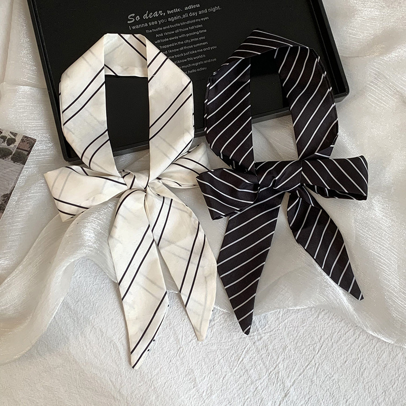 Yazlık yeni çizgili ipek eşarp - Silk Tie Striped incelemesi ve fiyatı
