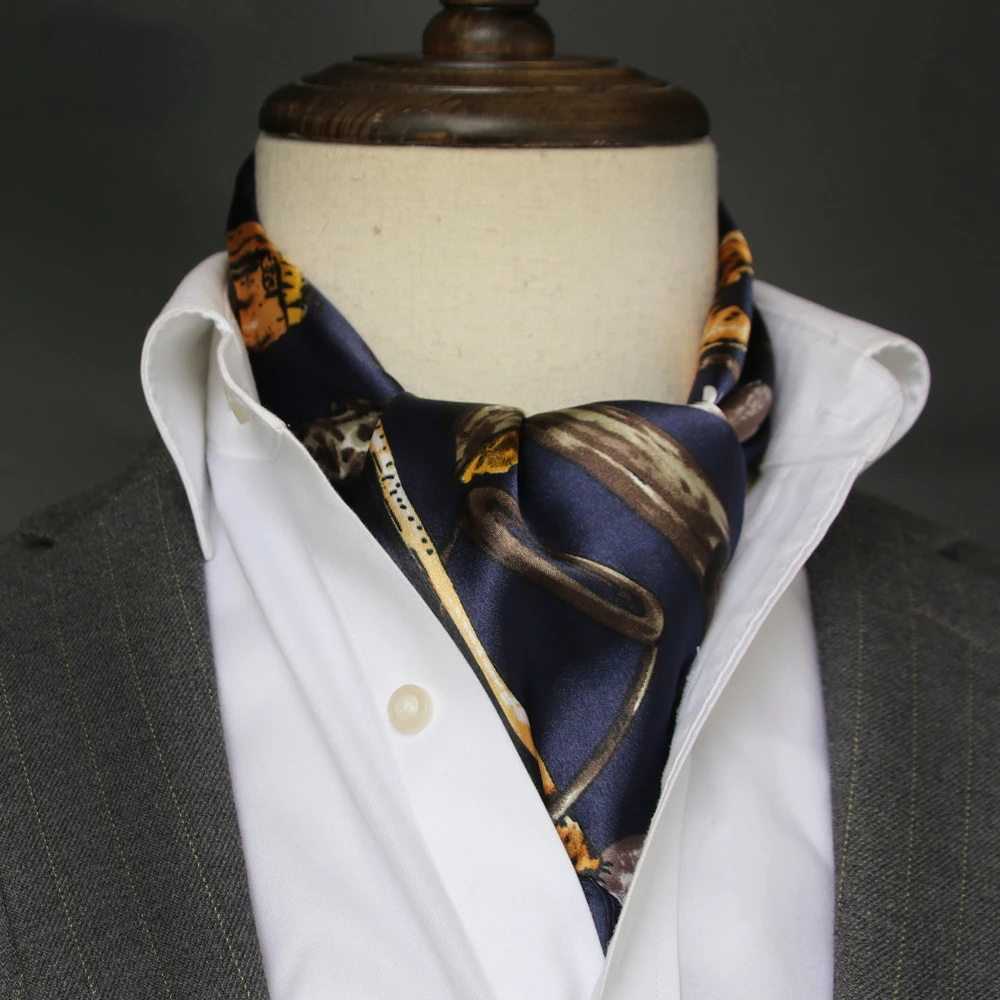 İngiliz erkek ipek eşarp küçük - Ascot Neck Scarf incelemesi ve fiyatı
